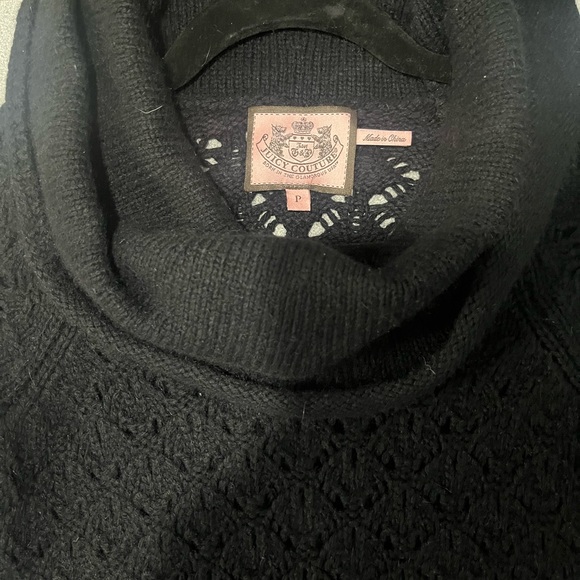 Juicy Couture Size Small Black Sweater - Picture 3 of 3